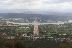 Panoramic View of Canberra